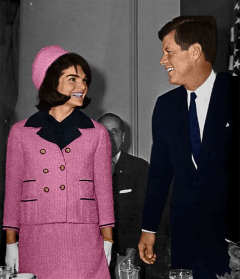 jackie kennedy chanel pink suit|jackie kennedy funeral dress.